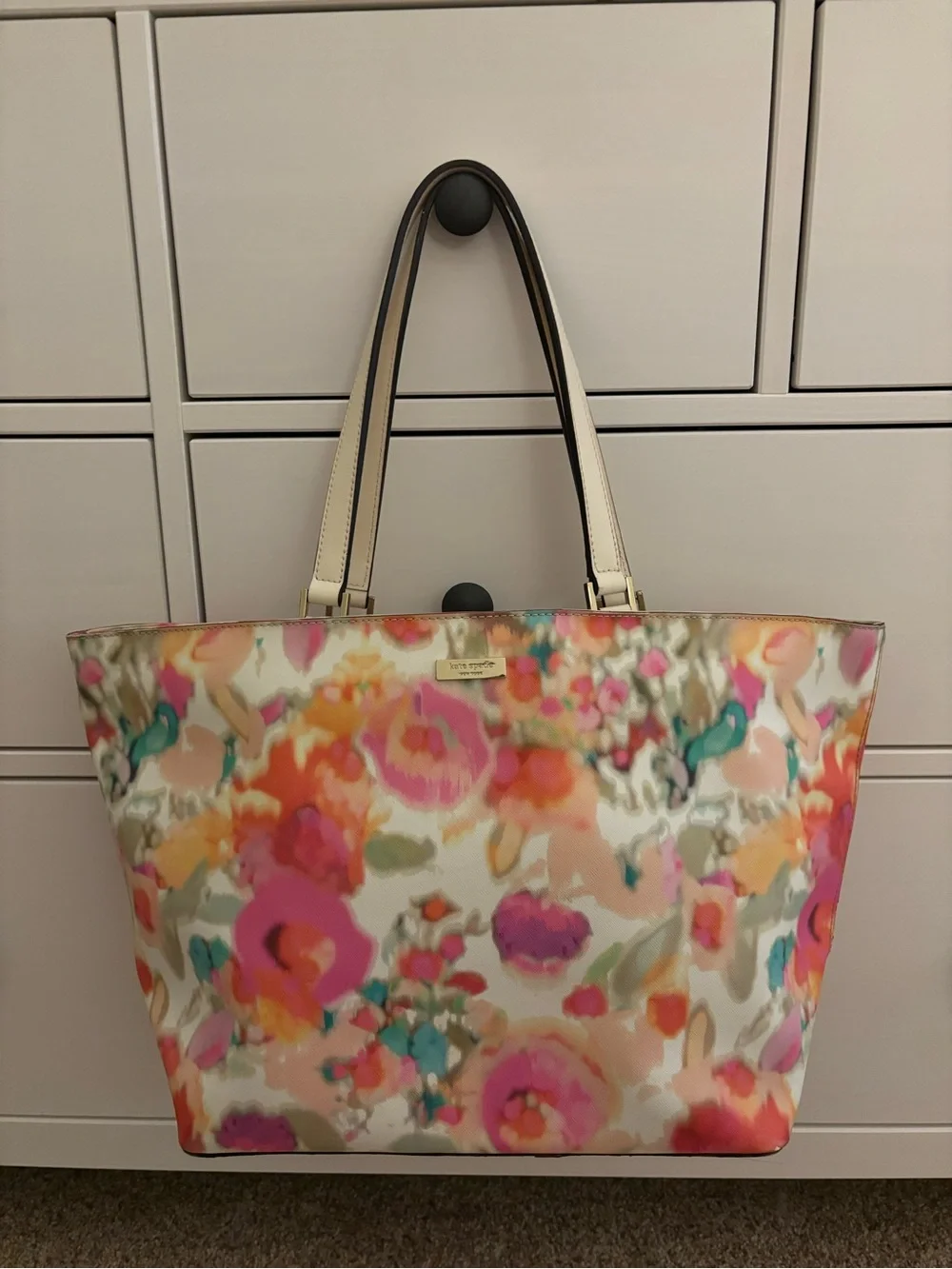 Kate Spade Floral Watercolor Tote